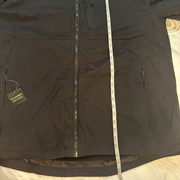 NEW Champion 3-in-1 Systems Jacket Coat Hooded Black Full Zip Pockets Men’s XXL - Picture 6 of 12